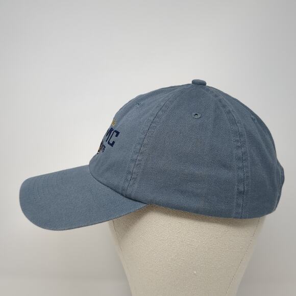 Authentic USMC Brand Est. 1775 Baseball Cap Blue One Size Adjustable Embroidered - Picture 3 of 9